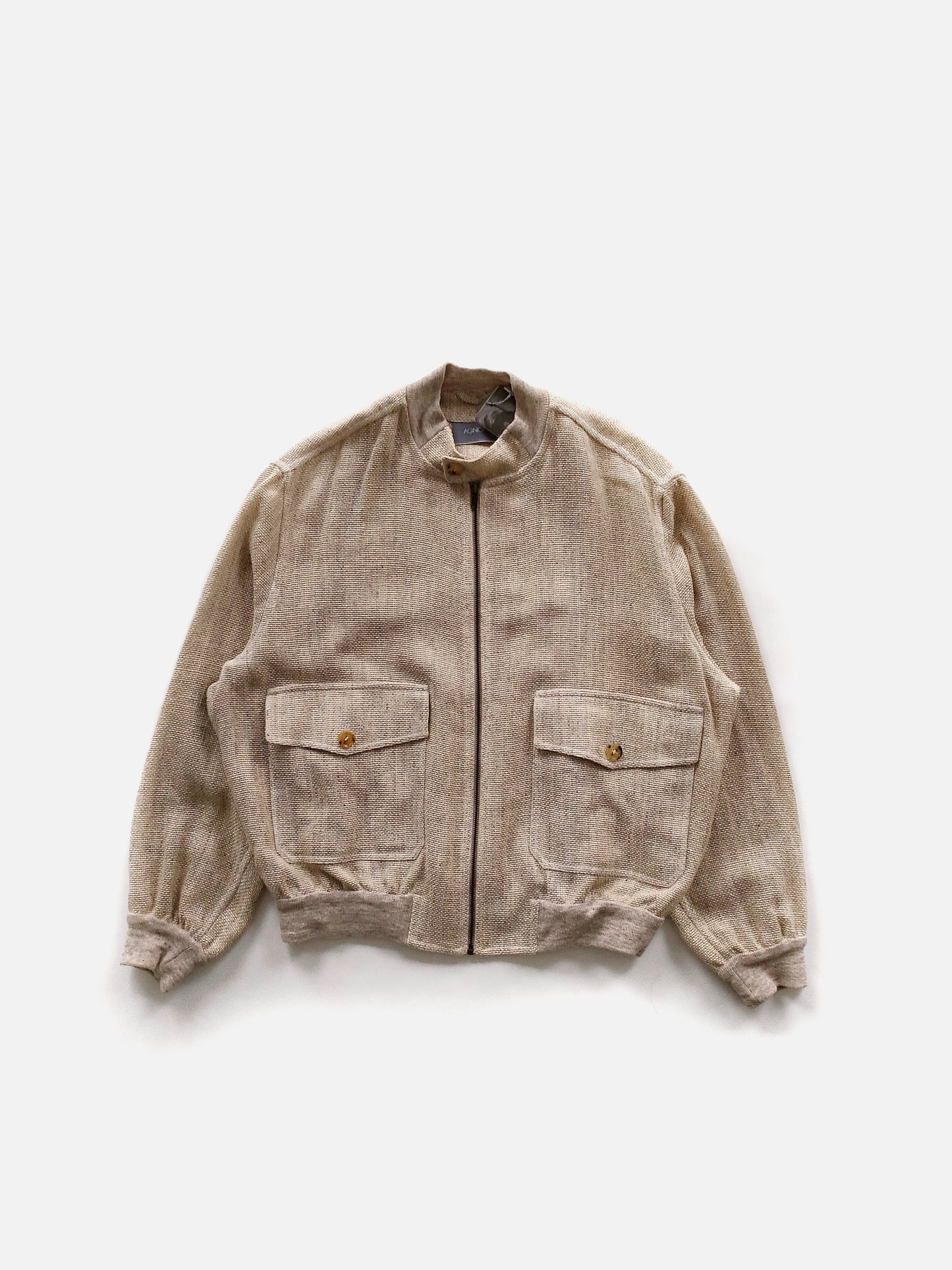 NOS Agnona Jacket in Linen Wool