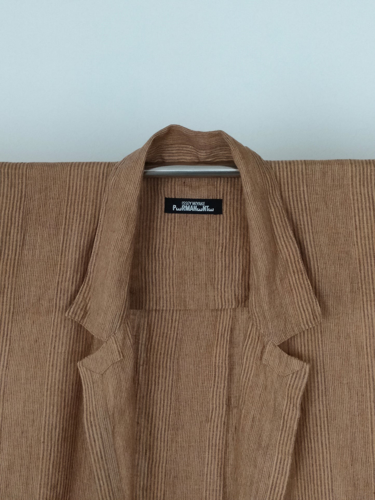 Issey Miyake Permanente Kimono Jacket in Linen