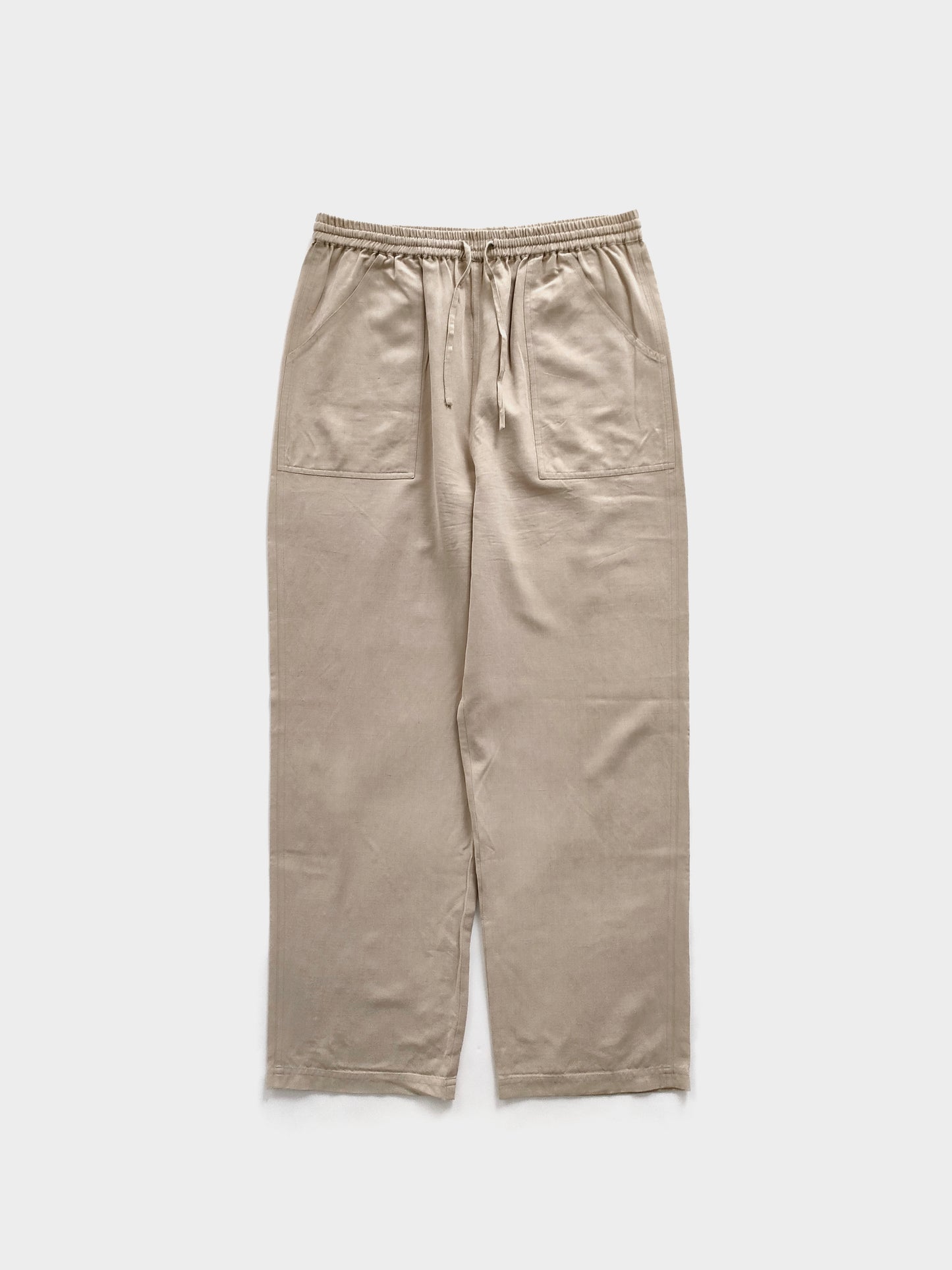 Gianfranco Ferre Studio Joggers in Silk Linen