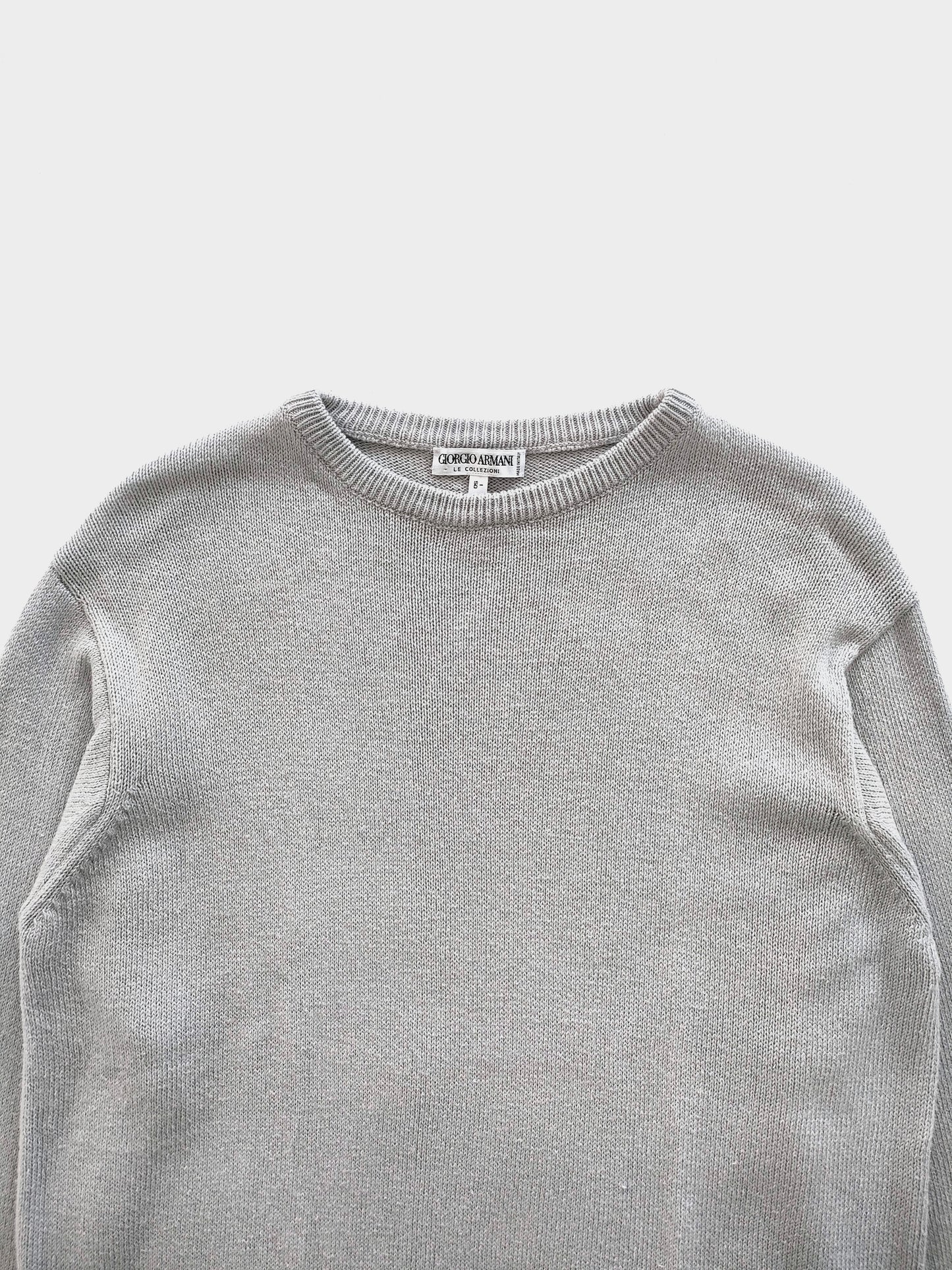 Giorgio Armani Sweater in Cotton Silk