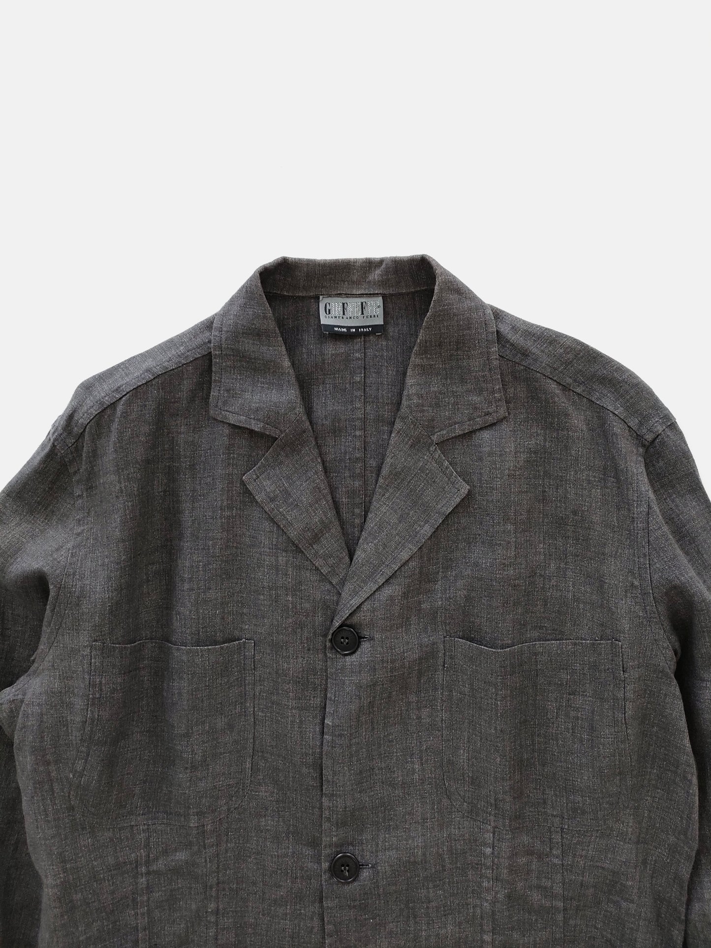 GFF Gianfranco Ferre Chore Jacket in Linen