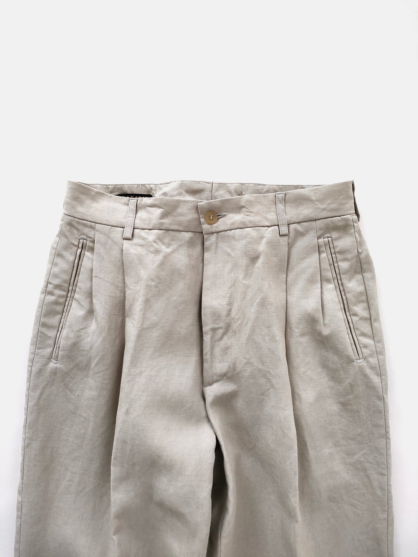 Donna Karan New York Trousers in Linen