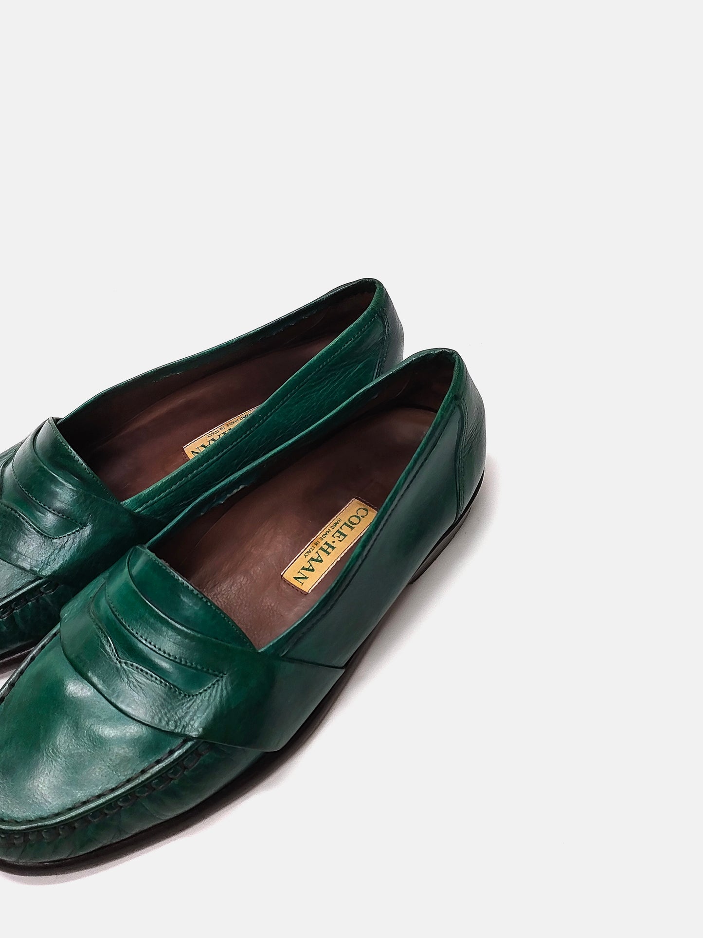 '80s Cole Haan Loafers in Leather