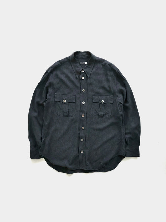 '90s Giorgio Armani Shirts with Pockets in Rayon