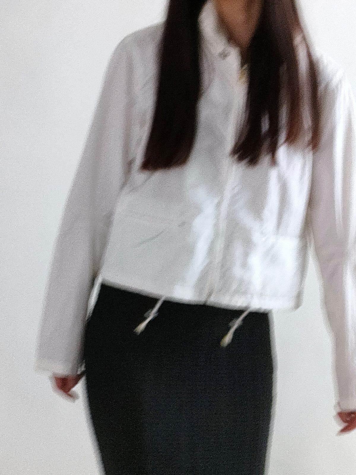 90s Emporio Armani Blouson in Nylon Cotton – A.A