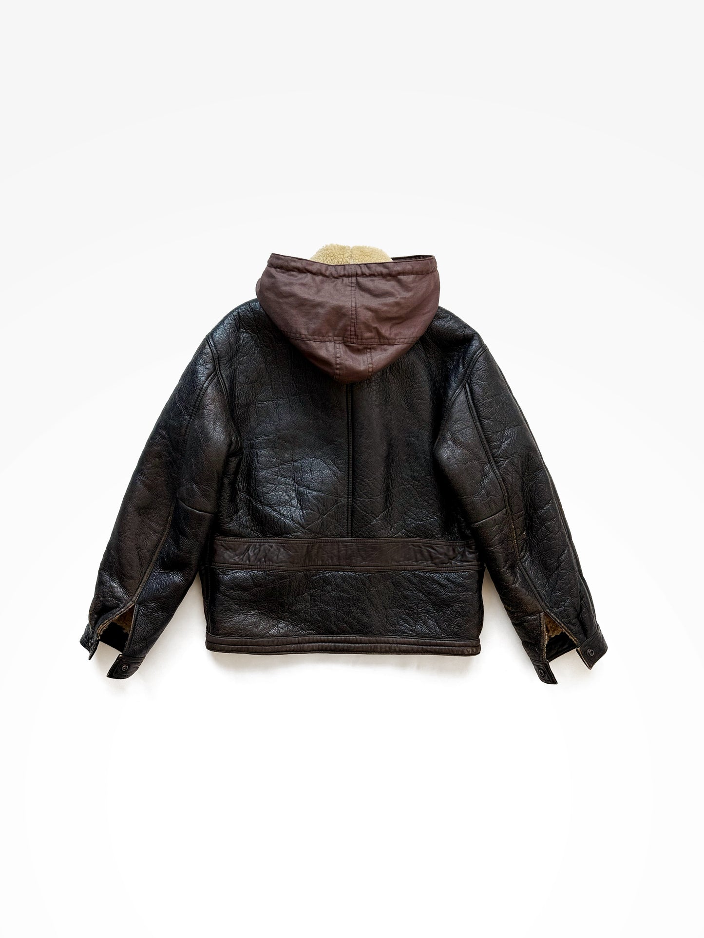 '80s Mani by Giorgio Armani Bomber Jacket in Shearling