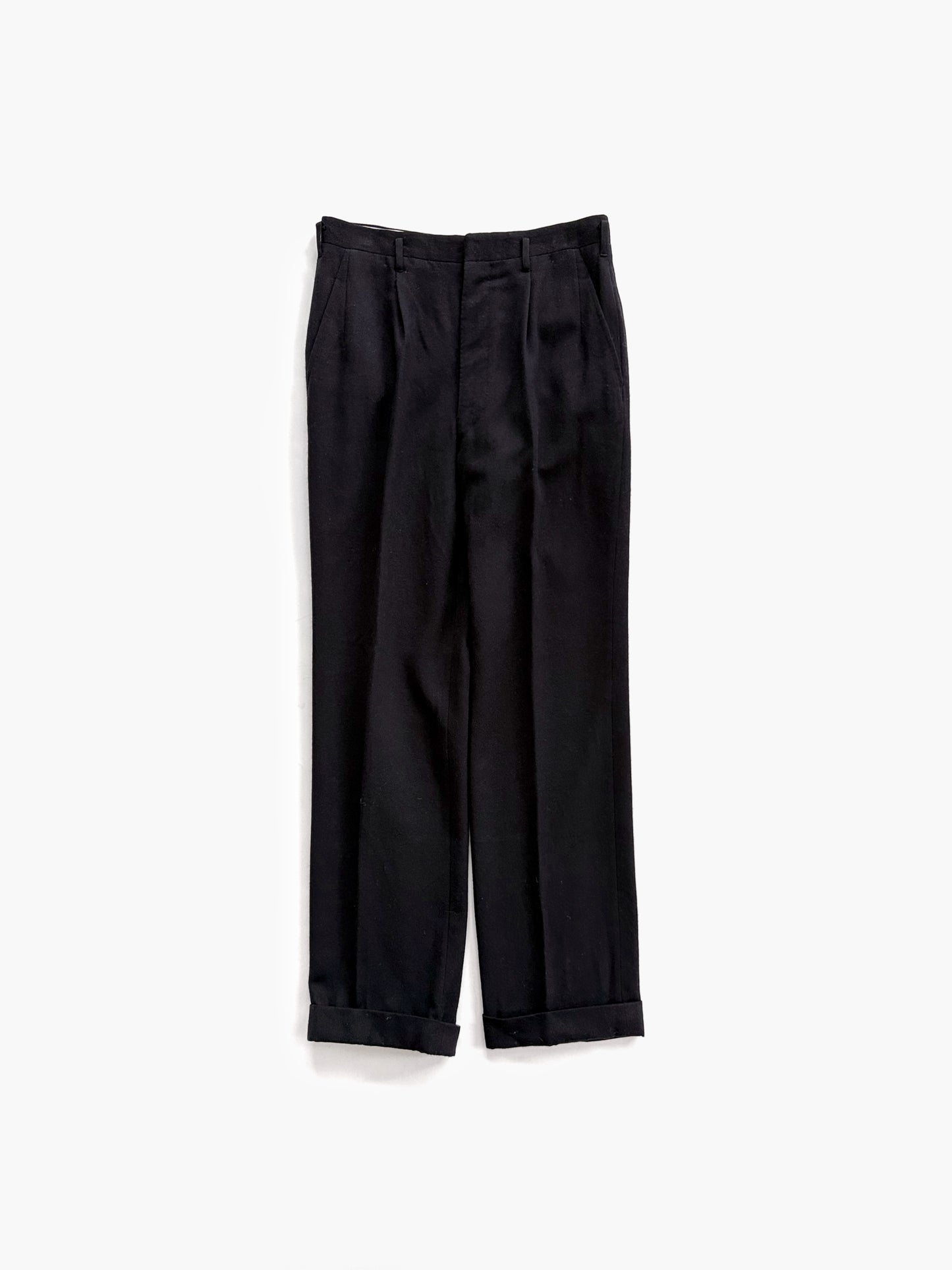 '60s UK Bespoke Trousers in Wool