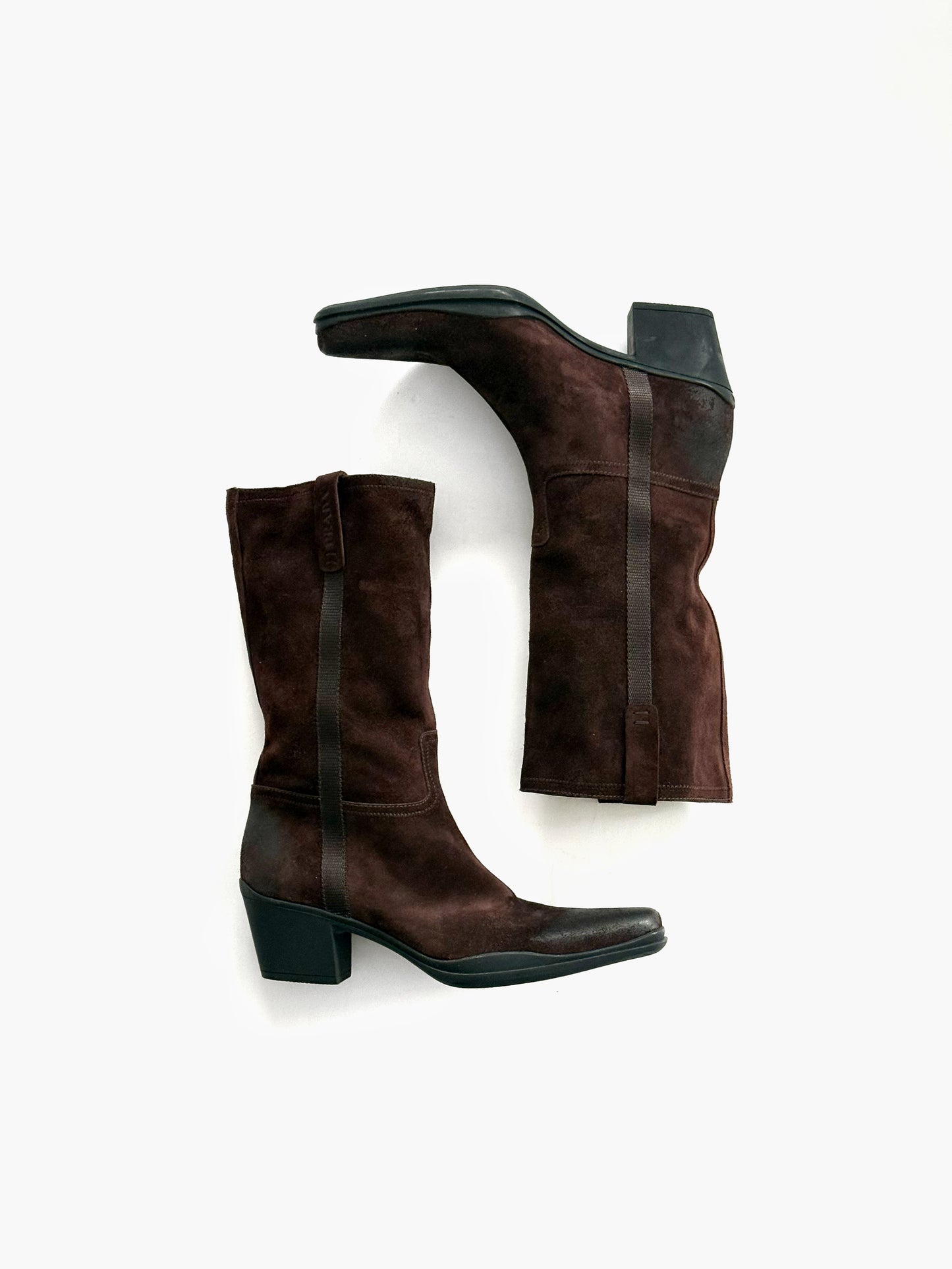 Prada Boots in Suede