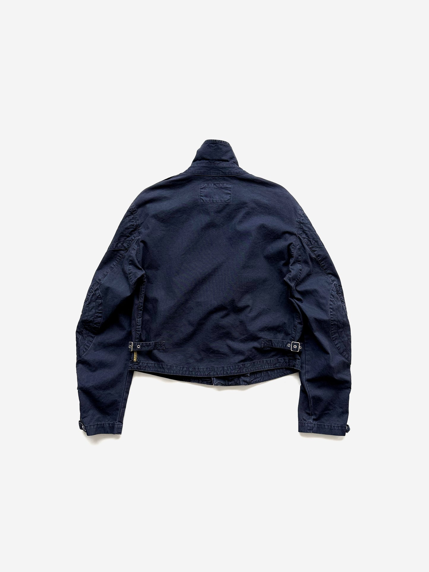 '90s Armani Jeans Biker Jacket in Cotton