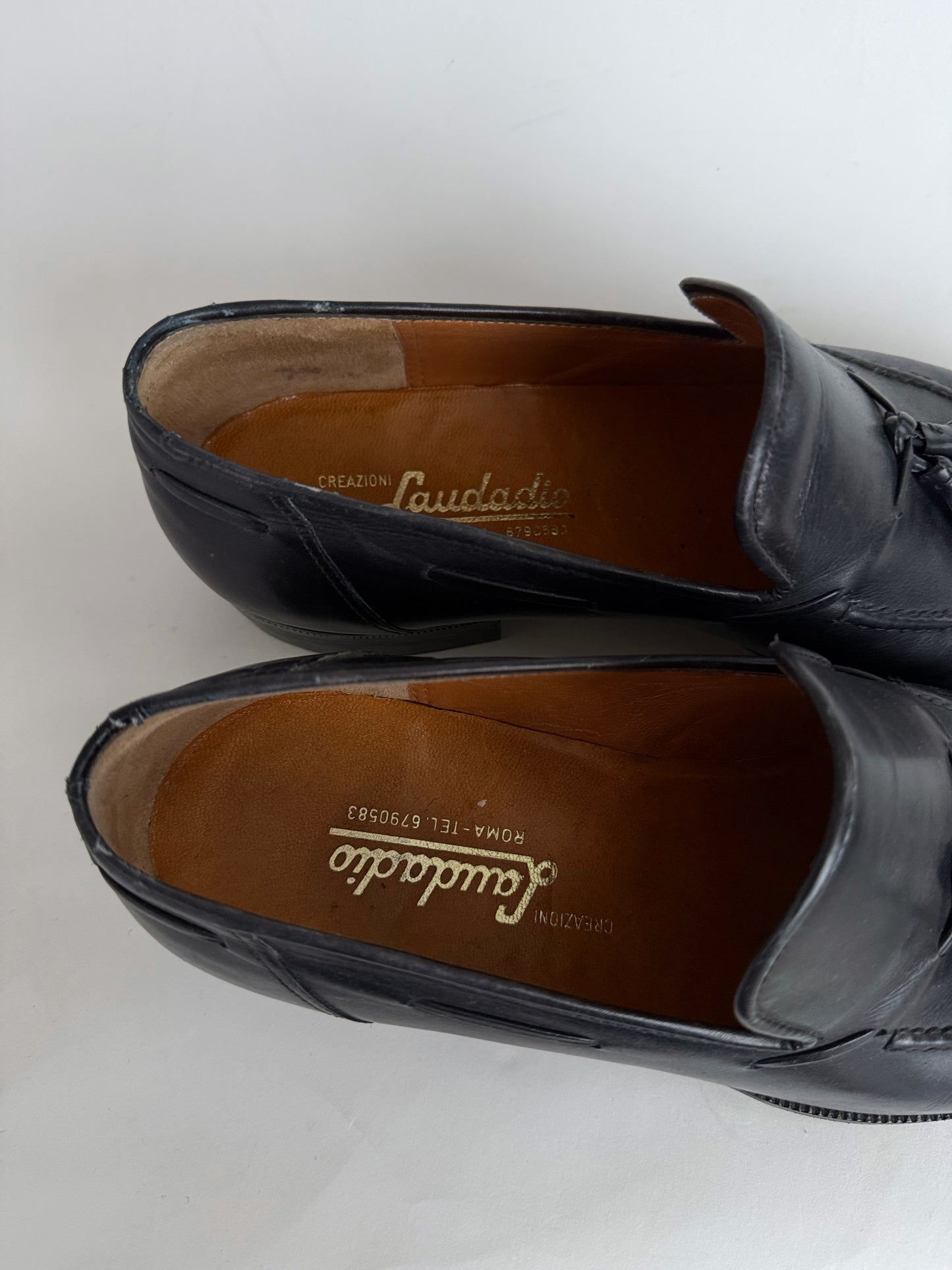 Vintage Laudadio Roma Su Misura Loafers in Leather