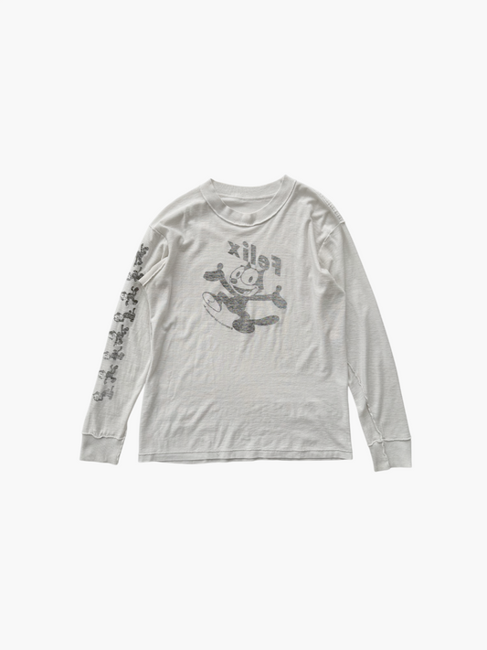 '80s Felix L/S T-shirts in Cotton Polyester