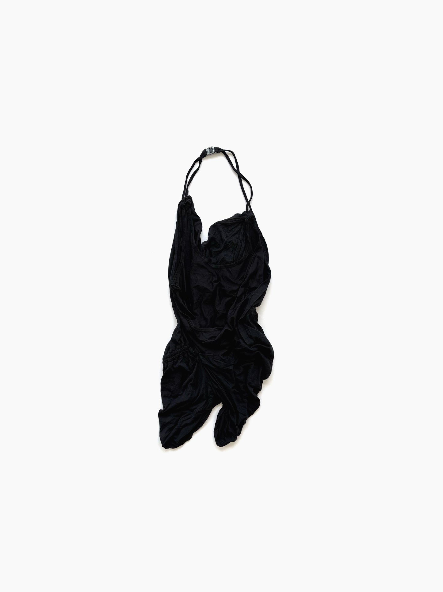 Hussein Chalayan Halter Ruched Camisole in Cotton