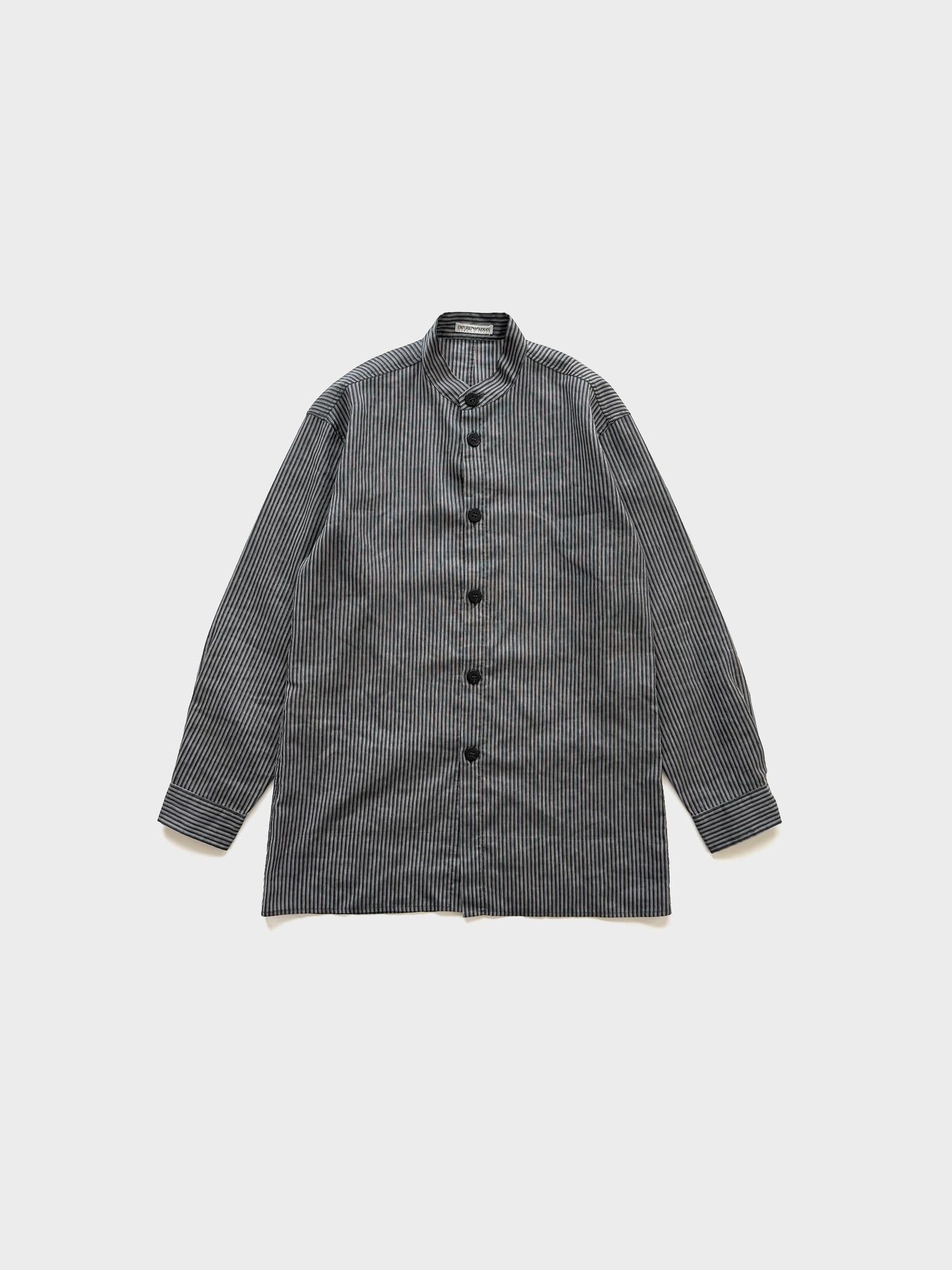 95SS Emporio Armani Shirts in Linen Viscose