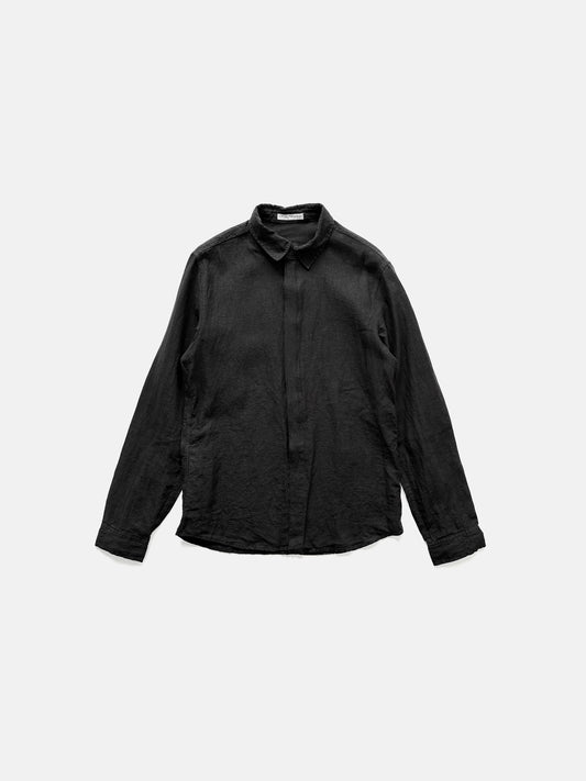 '90s Emporio Armani Velcro Shirts in Linen