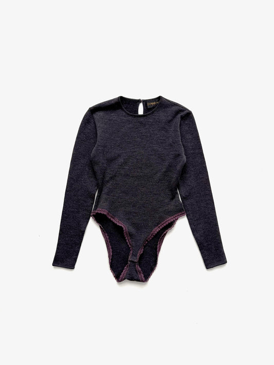 '80s Donna Karan New York Body Suits in Wool