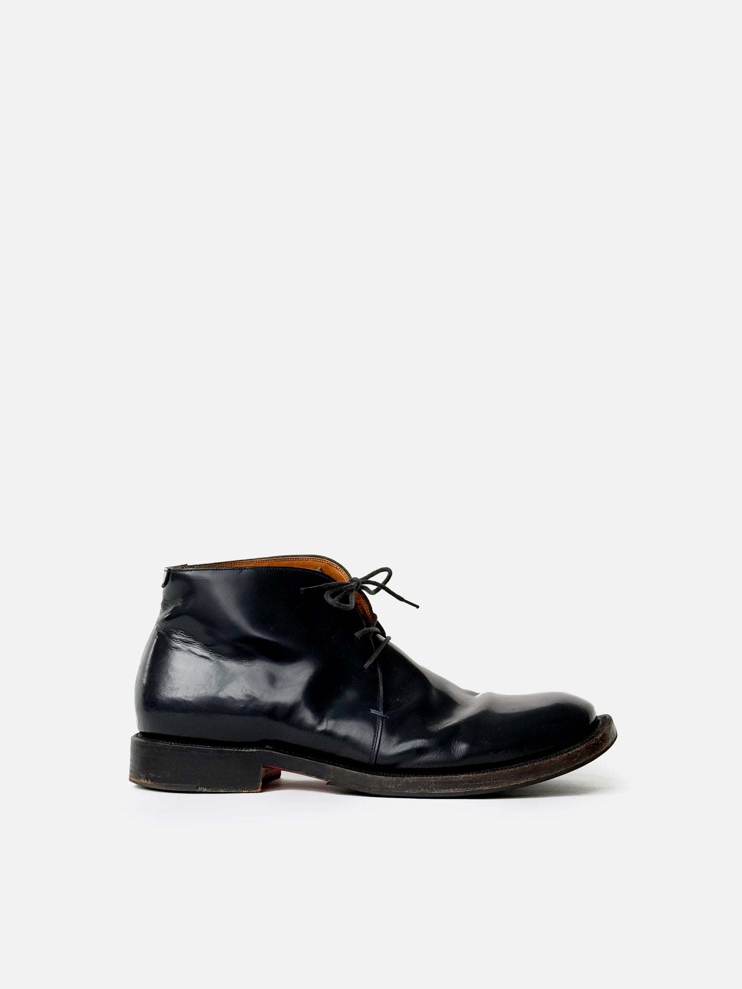 Silvano Lattanzi for Jil Sander Chukka Boots in Leather