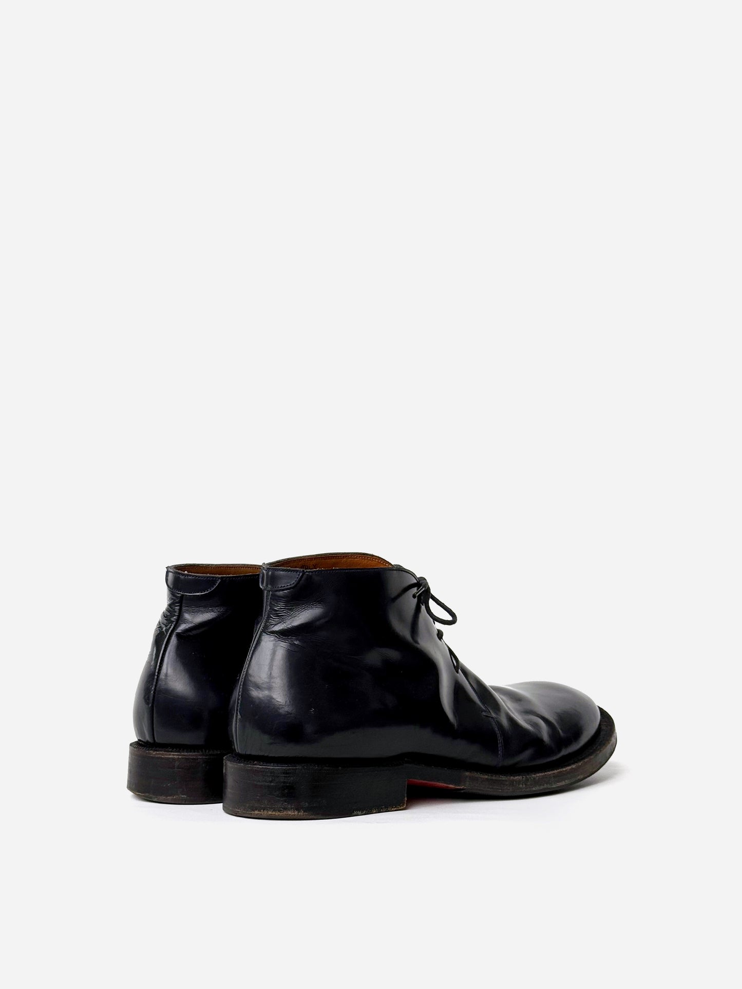 Silvano Lattanzi for Jil Sander Chukka Boots in Leather