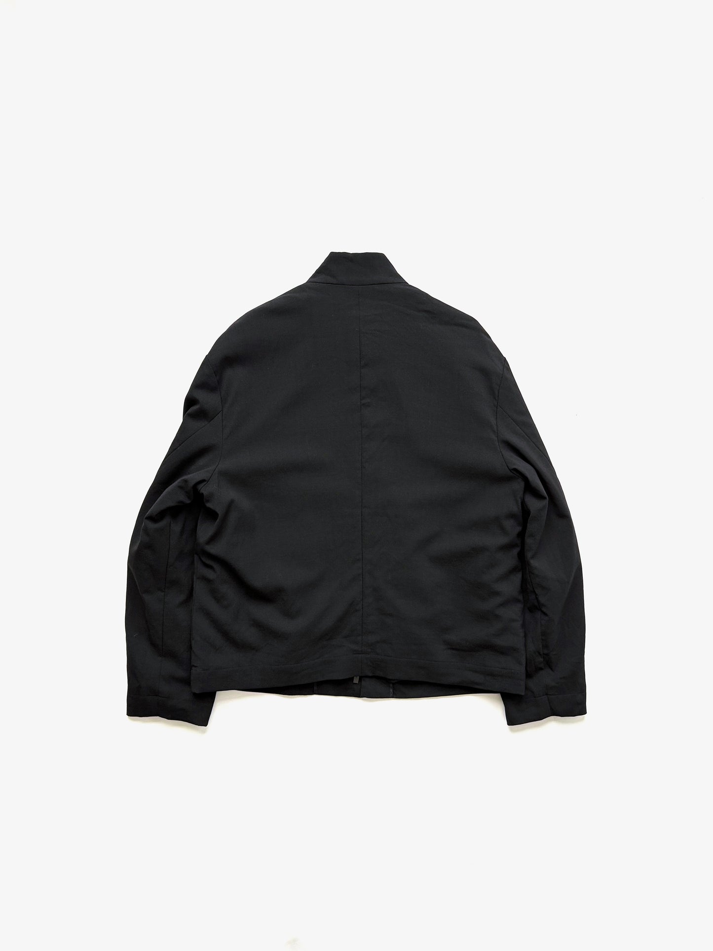 '00s Donna Karan Signature Puffer Jacket in Wool