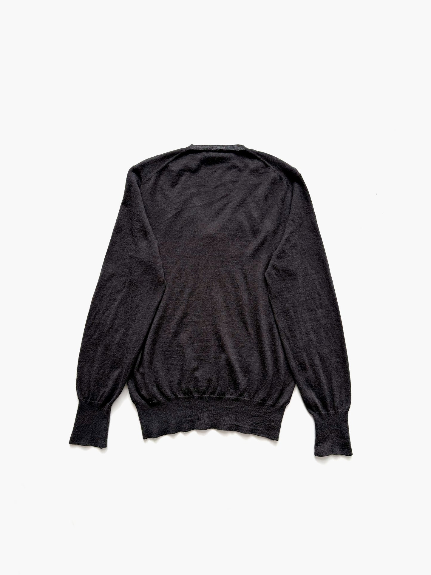 '00s Alexander Macqueen V-neck Sweater in Cashmere