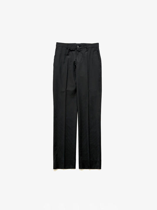 '00s Giorgio Armani Stripe Trousers in Wool