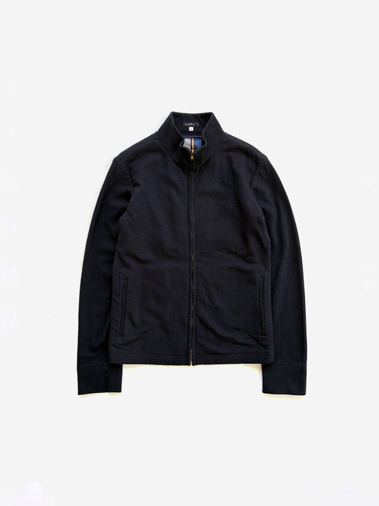'00s Byblos Zip-up Knit Blouson in Wool