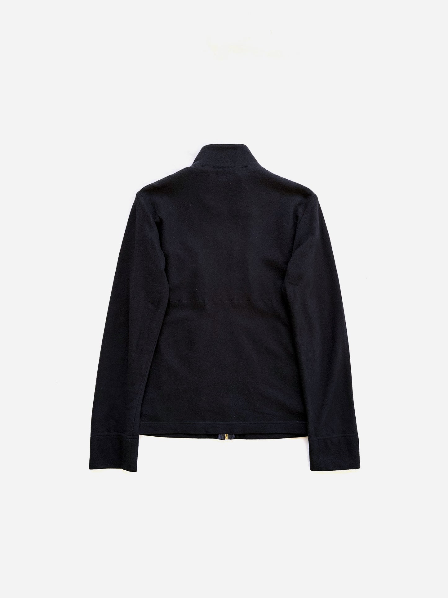 '00s Byblos Zip-up Knit Blouson in Wool