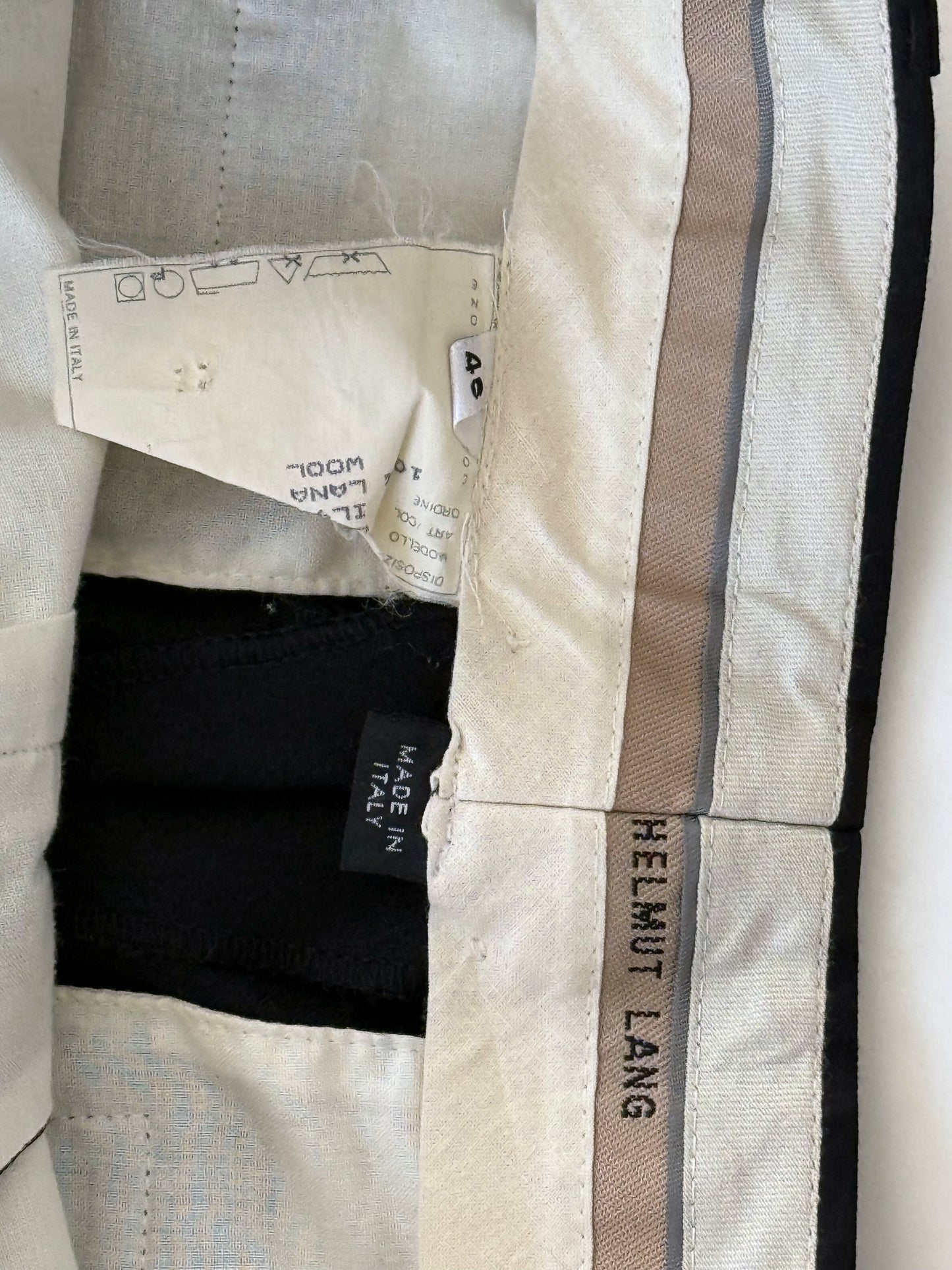 1998 Helmut Lang Trousers in Wool