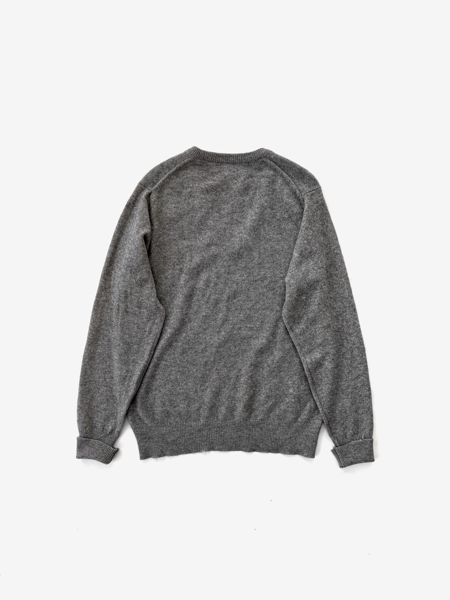 '80s Ballantyne V-neck Sweater in Cashmere