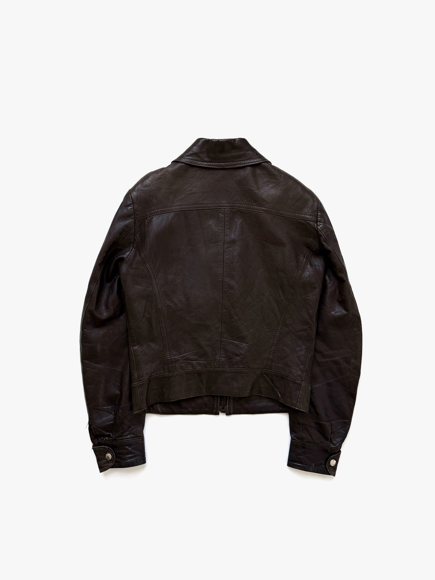 '70s Euro Vintage Jacket in Leather