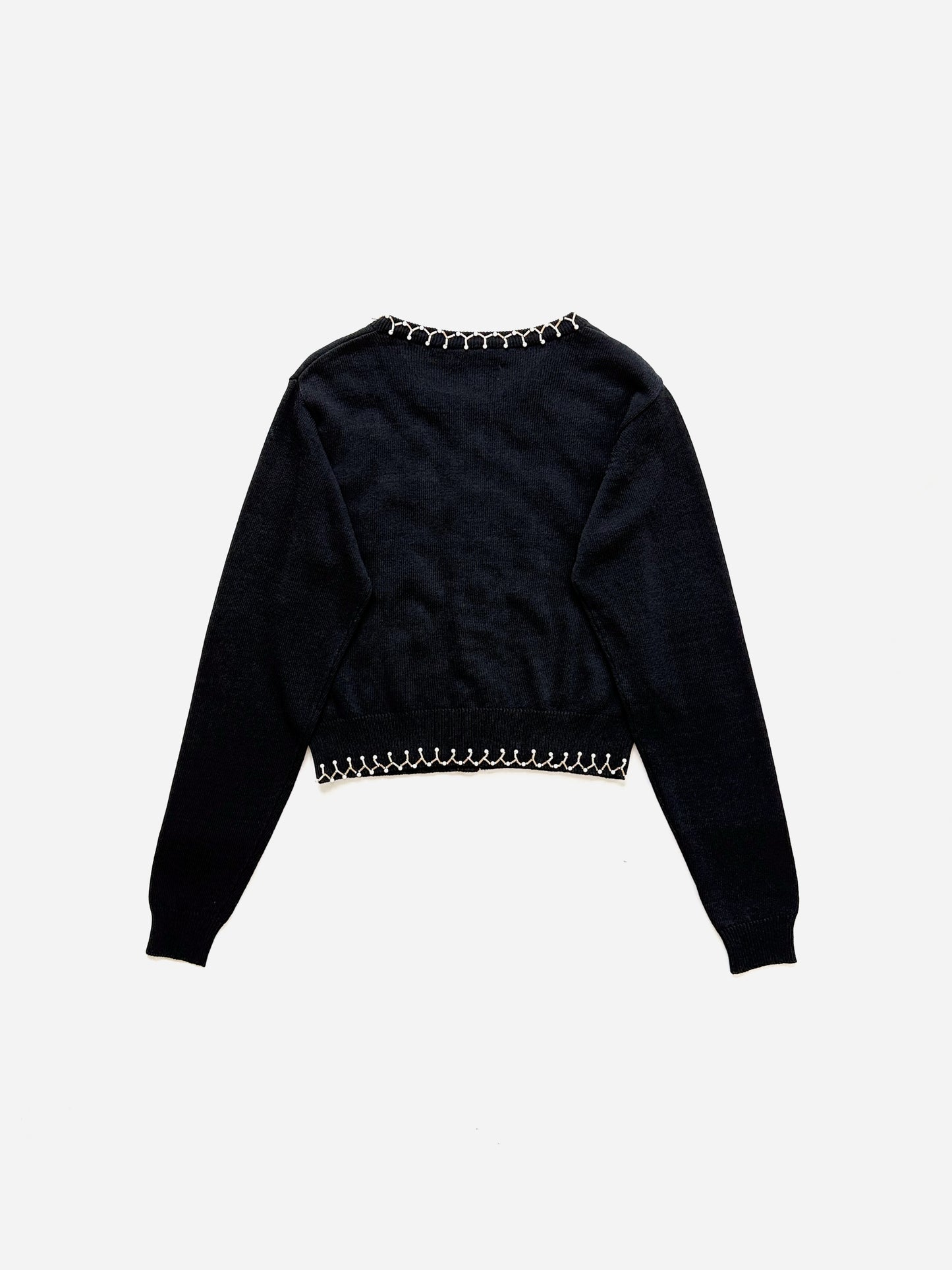 '90s DKNY Cardigan in Cotton Rayon