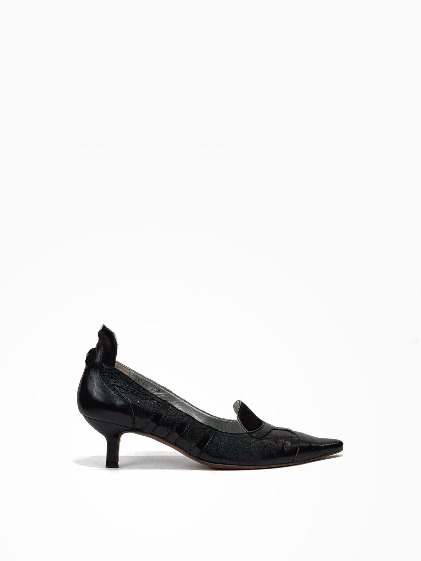 Masaki Matsushima Heels in Leather and Pony hair
