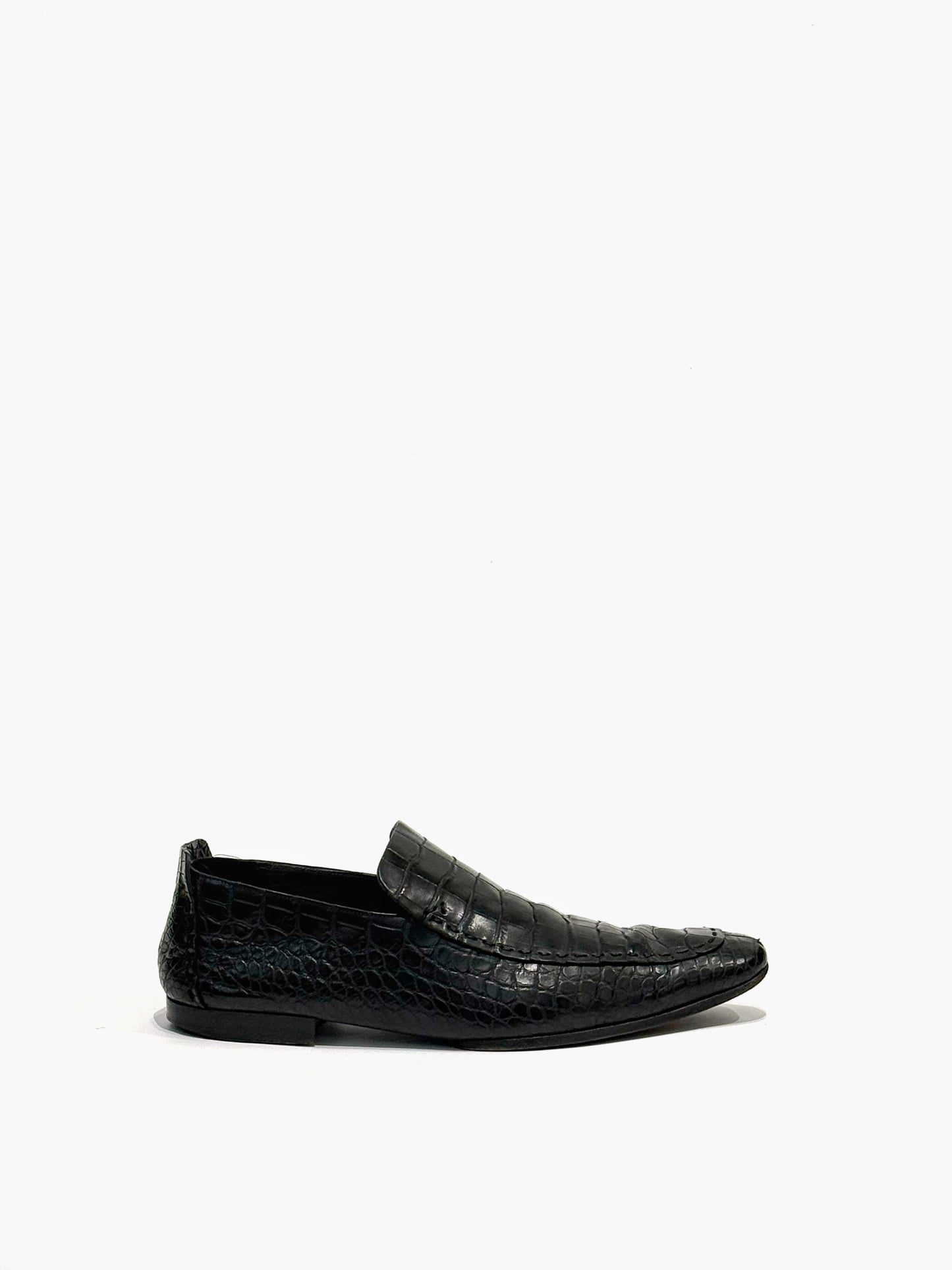 Gucci Loafers in Crocodile