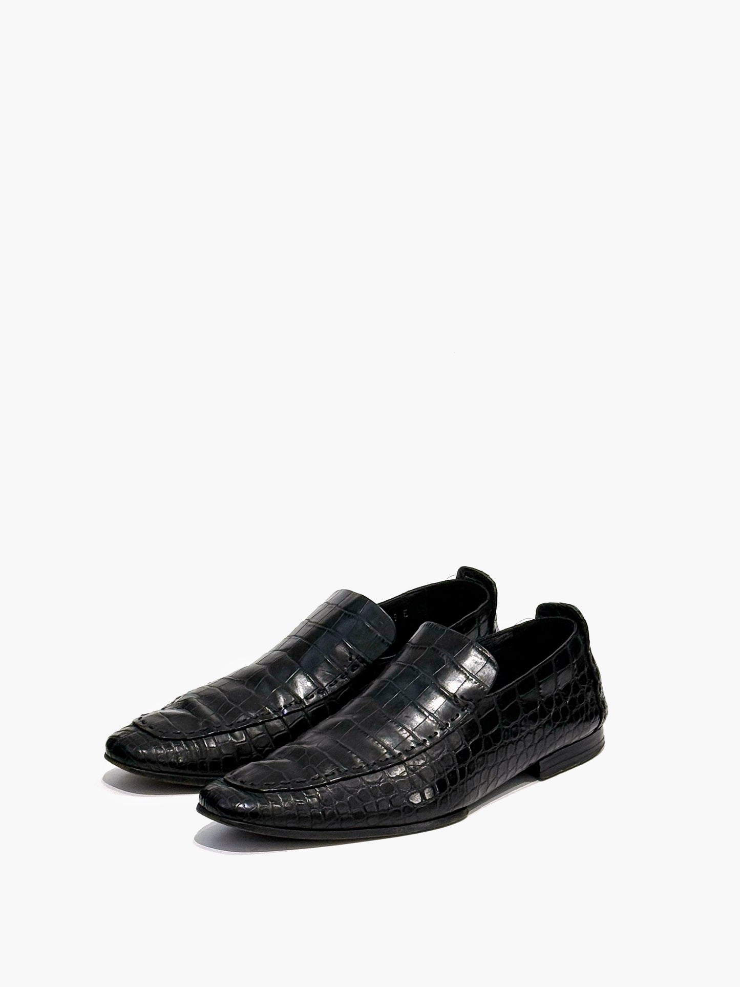 Gucci Loafers in Crocodile