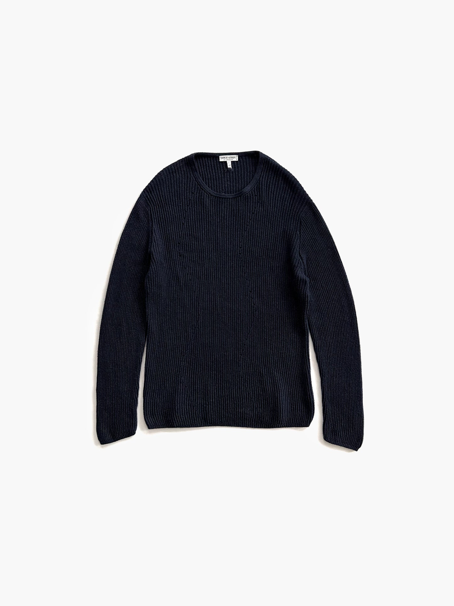 '90s Giorgio Armani Sweater in Cotton Silk