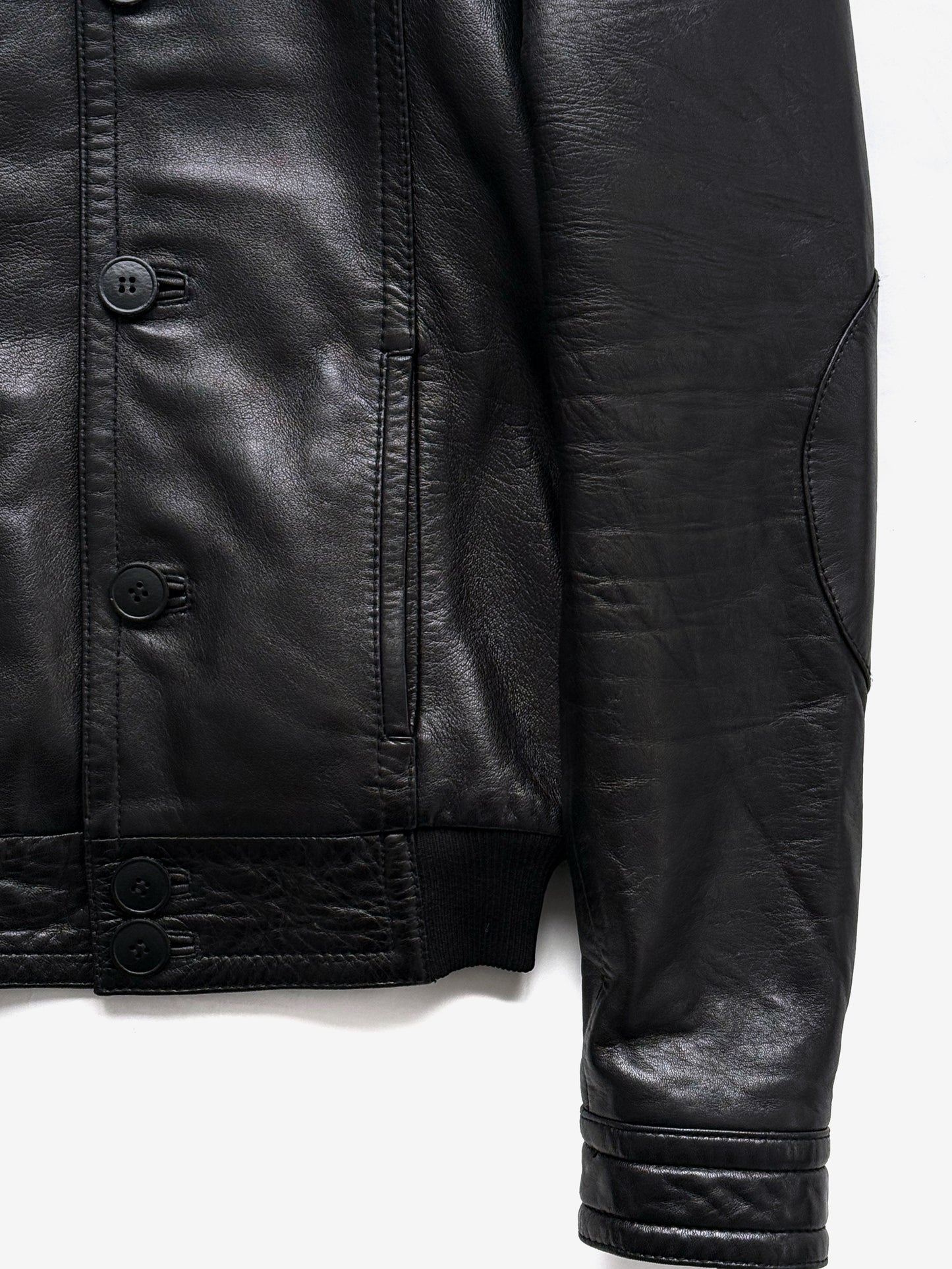 2007AW Balenciaga by Nicolas Ghesquière Valster Blouson in Leather
