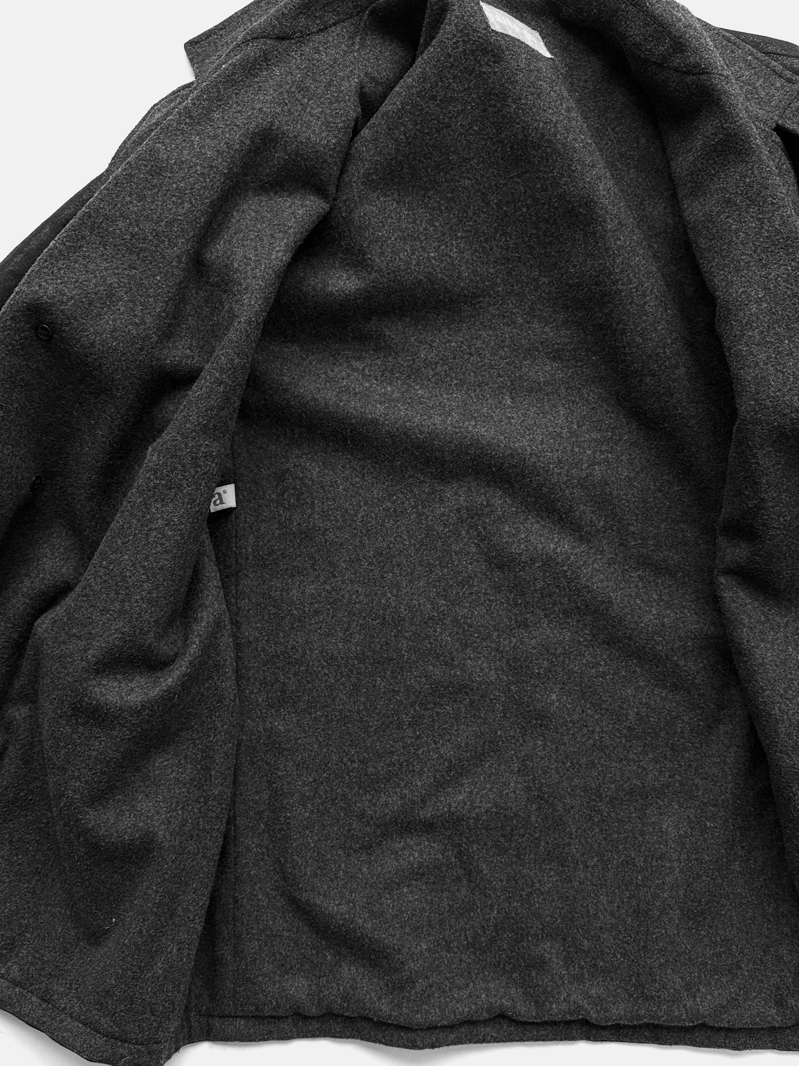 90s Allegri Martin Margiela Era Coated Jacket in Cotton Wool – A.A
