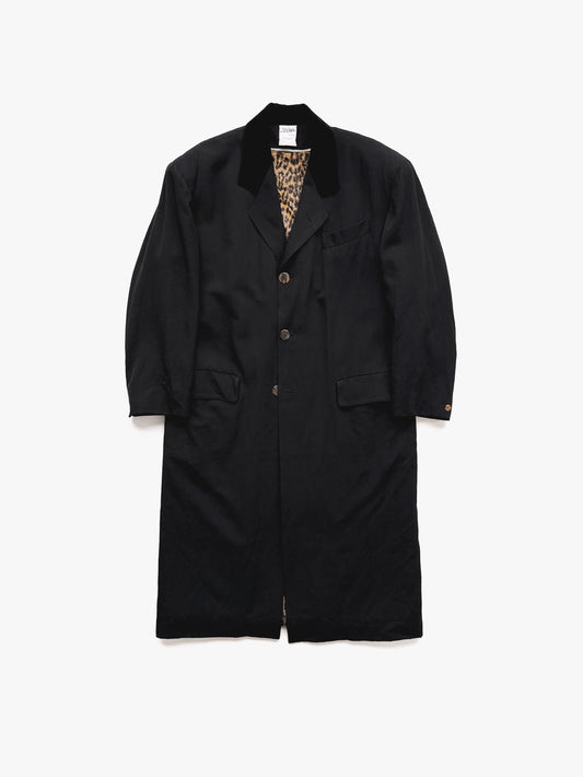 '80s Jean Paul Gaultier pour Gibo's Gabardine Coat in Wool