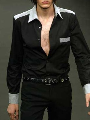 03AW Jil Sander by Milan Vukmirovic Belt in Leather