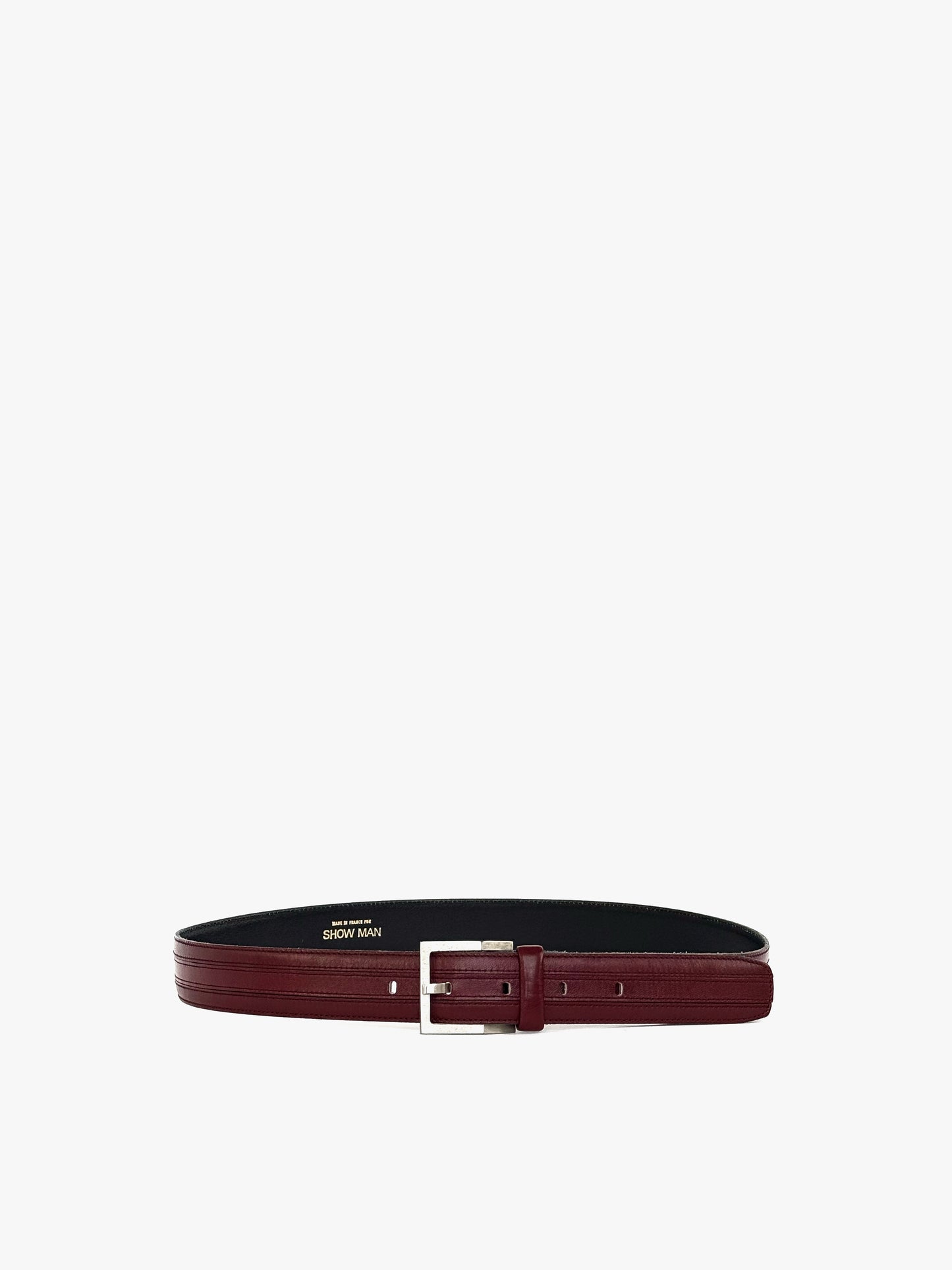 NOS Vintage L'aiglon in Leather  Burgundy