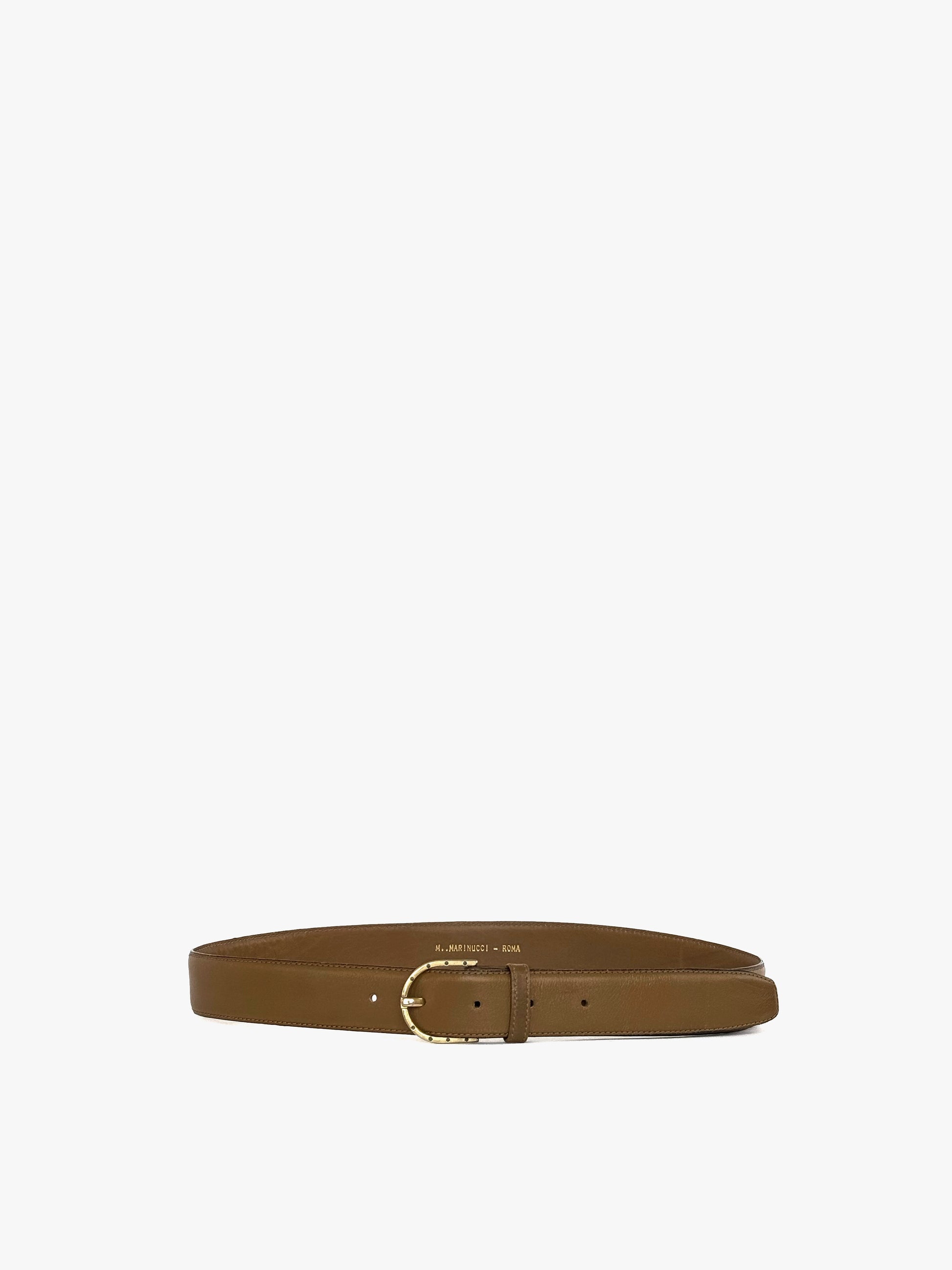 NOS Vintage M..Marinucci Roma Belt in Leather