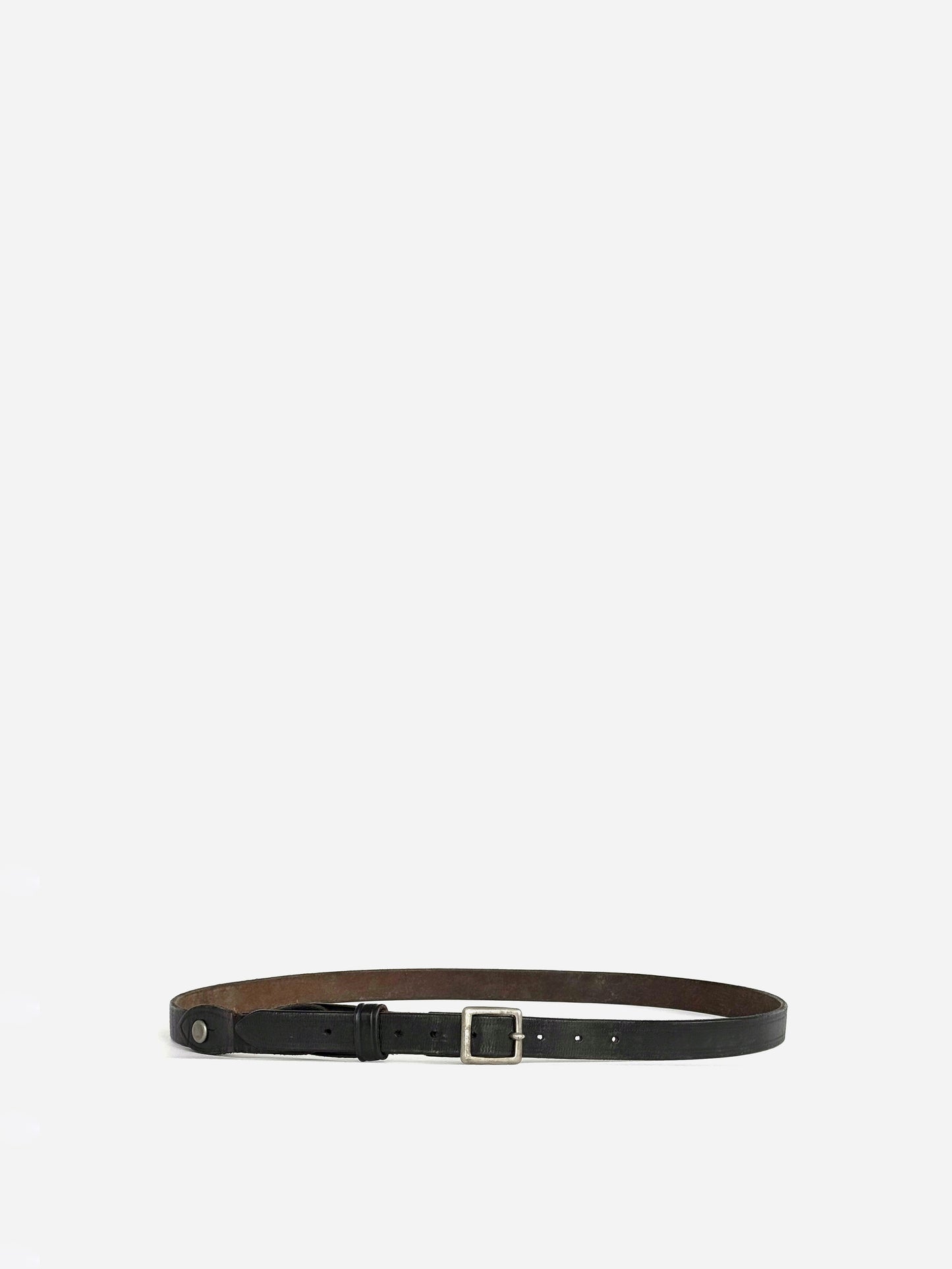 Vintage Japanese Police Belt in Leather