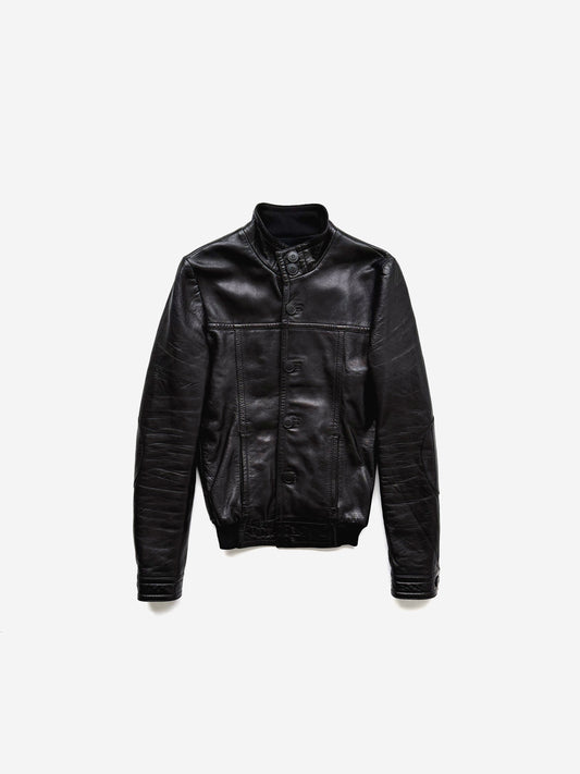 2007年秋冬コレクションのBalenciagaによる、Valsterモデルのレザーブルゾン。